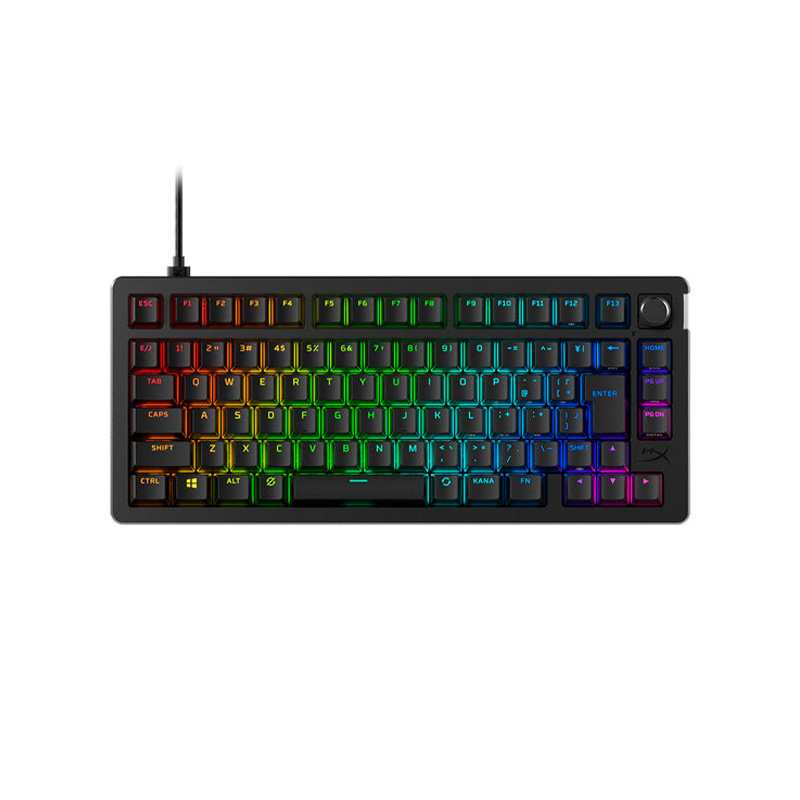 TECLADO GAMER HYPERX ALLOY RISE 75% RGB