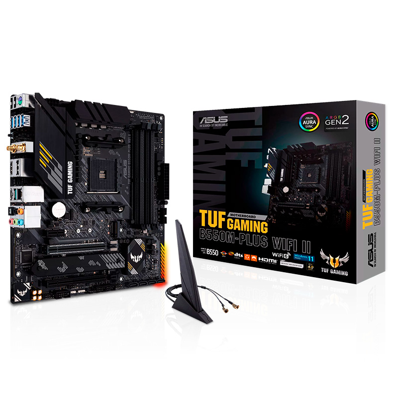 MOTHERBOARD ASUS B550M PLUS TUF GAMING AM4 (WIFI) II