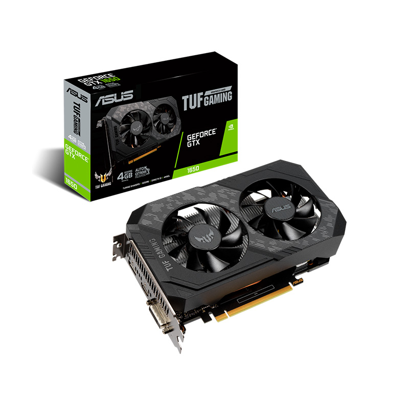 PLACA DE VIDEO ASUS NVIDIA GEFORCE GTX 1650 TUF 4GB GDDR6