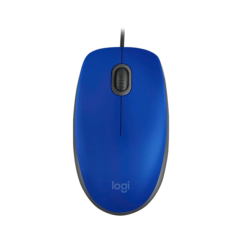 MOUSE LOGITECH M110 SILENT BLUE