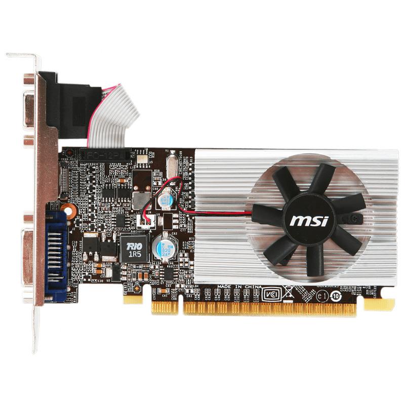 BLACKBOX OUTLET Placa de Video MSI Nvidia Geforce GT 210 LP 1GB