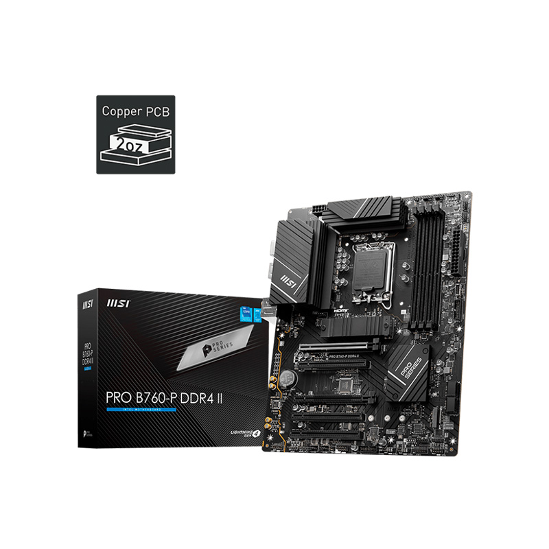 MOTHERBOARD MSI B760-P PRO II DDR4 S1700