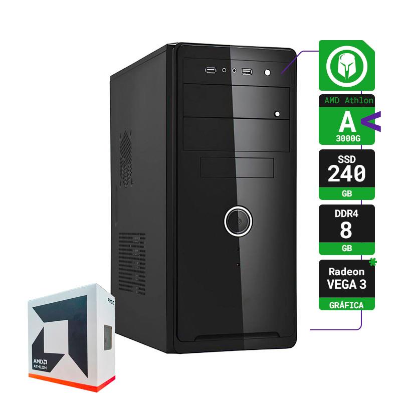 PC Armada Completa AMD Ryzen 3 3200G 16GB 480GB SSD VEGA 8