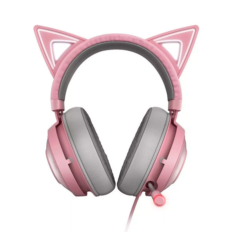 AURICULAR RAZER KRAKEN KITTY EDITION QUARTZ (ROSA)