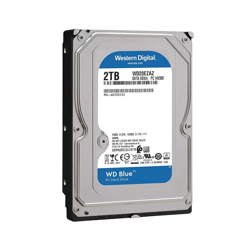 DISCO RIGIDO HDD 2TB WESTERN DIGITAL BLUE SATA 3.5"