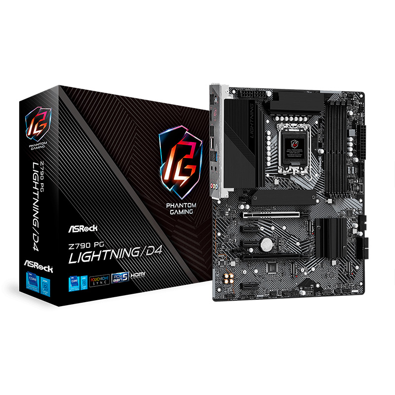 MOTHERBOARD ASROCK Z790 PG LIGHTNING DDR4 1700